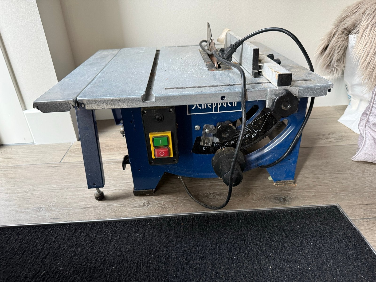 Scheppach tafelzaag, Ophalen, Gebruikt, Cirkelzaag, 600 tot 1200 watt