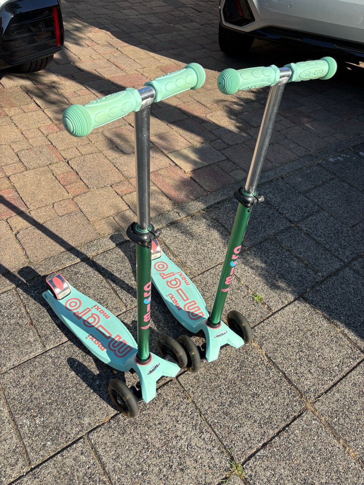 2x Micro Maxi step Mint (LED), Ophalen, Zo goed als nieuw, Gewone step