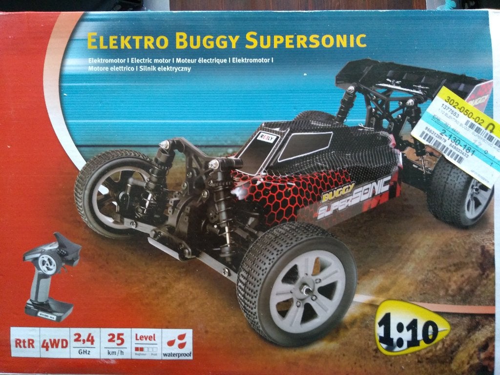 REELY ELECTRO BUGGY SUPERSONIC 1:10, Gebruikt, Auto offroad, Schaal 1:10, Ophalen