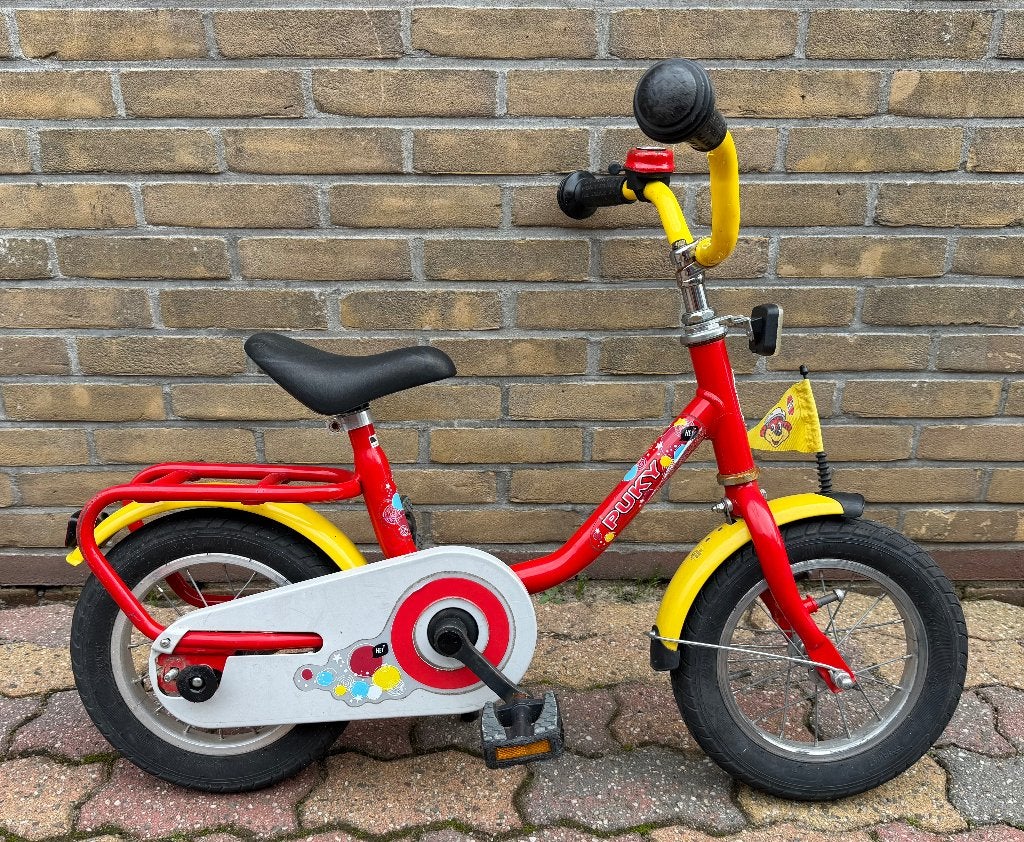 Zeer nette Puky kinderfiets 12 inch vaste prijs 25 euro., Ophalen, Terugtraprem, Gebruikt, Puky