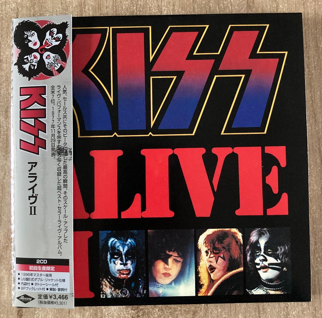 KISS - Alive II - 2CD - 2006 - Japan Papersleeve, Ophalen of Verzenden, Zo goed als nieuw