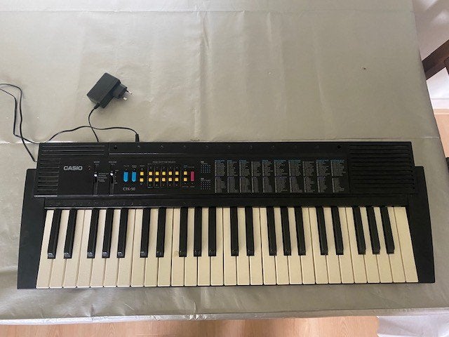 Keyboard Casio CTK50, Ophalen of Verzenden, Gebruikt, 61 toetsen, Casio