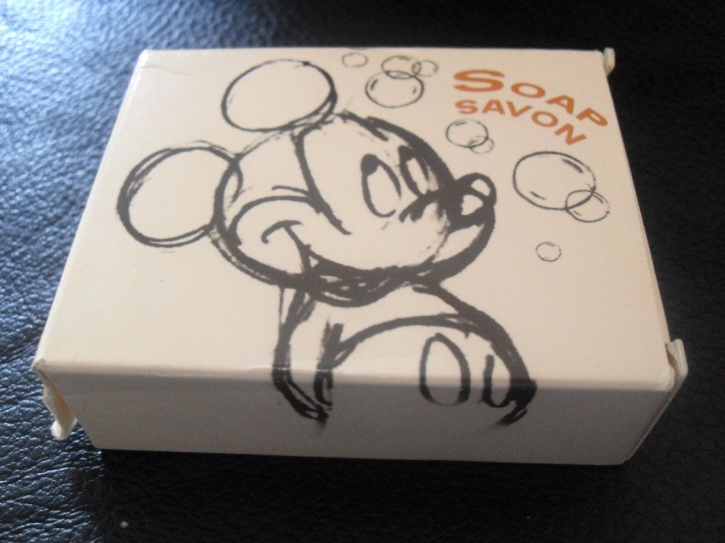 Mickey Mouse Zeepje Disneyland Parijs Hotelzeepje, Verzamelen, Ophalen of Verzenden, Mickey Mouse, Zo goed als nieuw, Overige typen