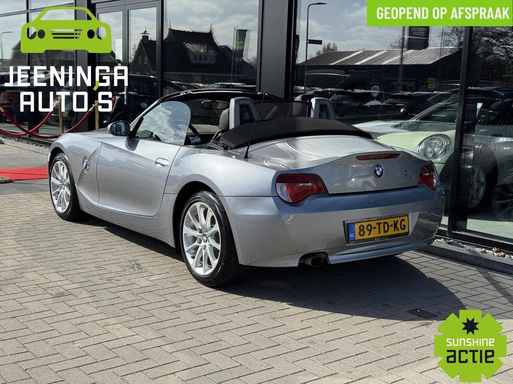 BMW Z4 Roadster 2.0i |N.A.P.|gedocumenteerd!, Auto's, 13 km/l, Zwart, 4 cilinders, Open dak