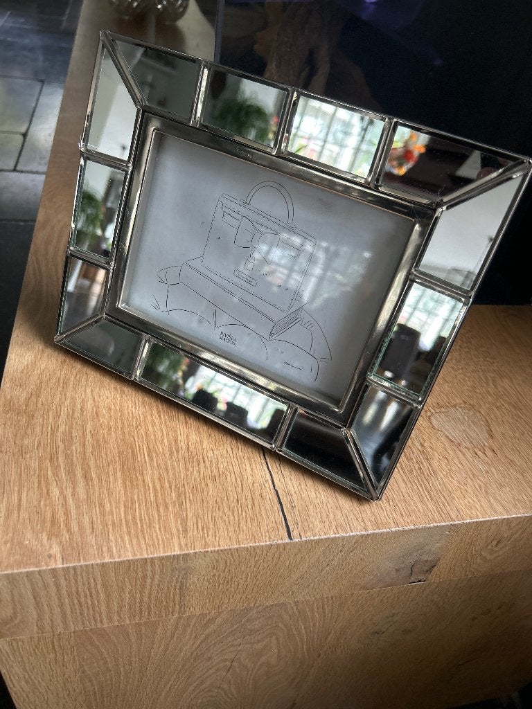 Riviera Maison fotolijst, Ophalen, Zo goed als nieuw, 27 cm, Metaal