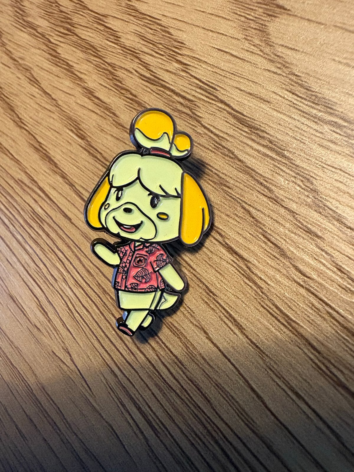 Isabelle Animal Crossing Pin - Nintendo, Ophalen of Verzenden, Zo goed als nieuw, Figuurtje, Speldje of Pin