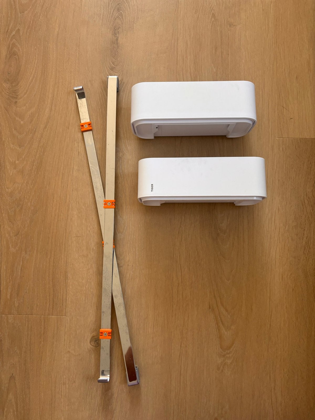 Badkameraccessoires: Zeeprek, Ophalen, Gebruikt, Handdoekenrek, Wit