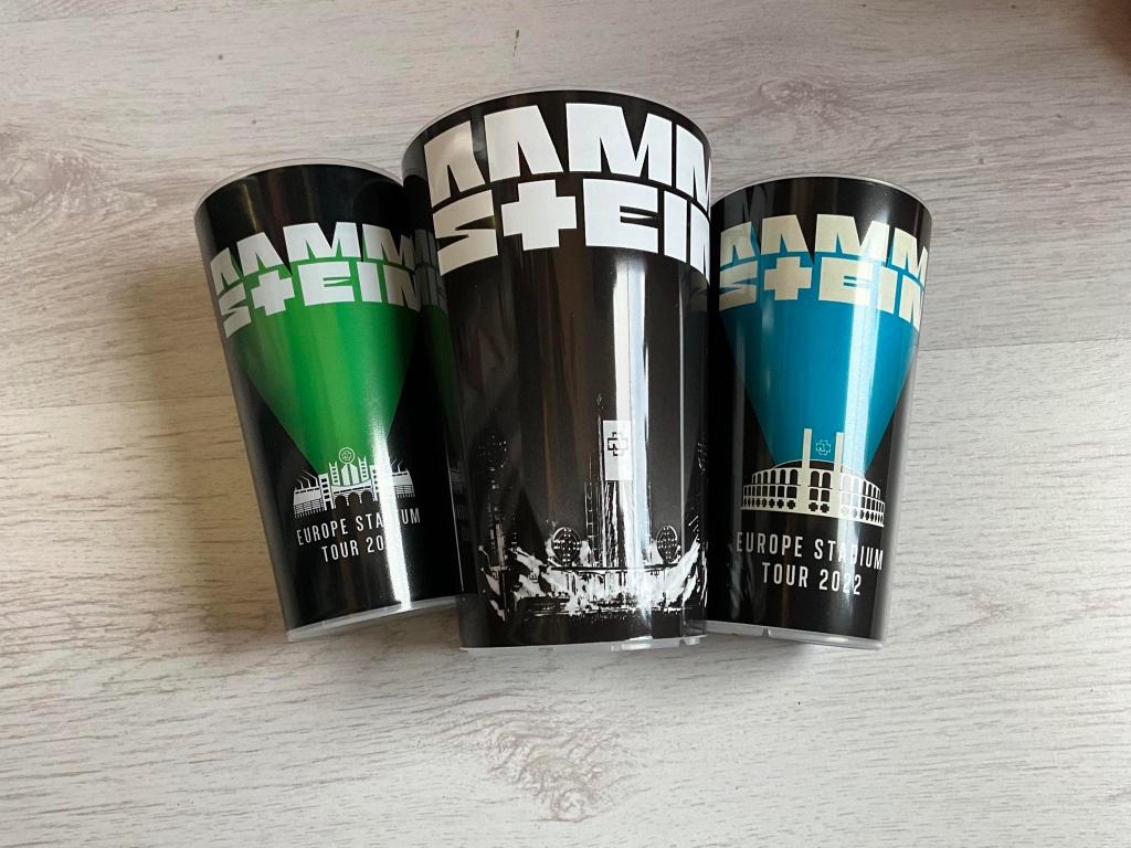 Tour Beker Rammstein Europe Stadium 2022/2023 en podium, Gebruiksvoorwerp, Nieuw, Ophalen of Verzenden, Emmen