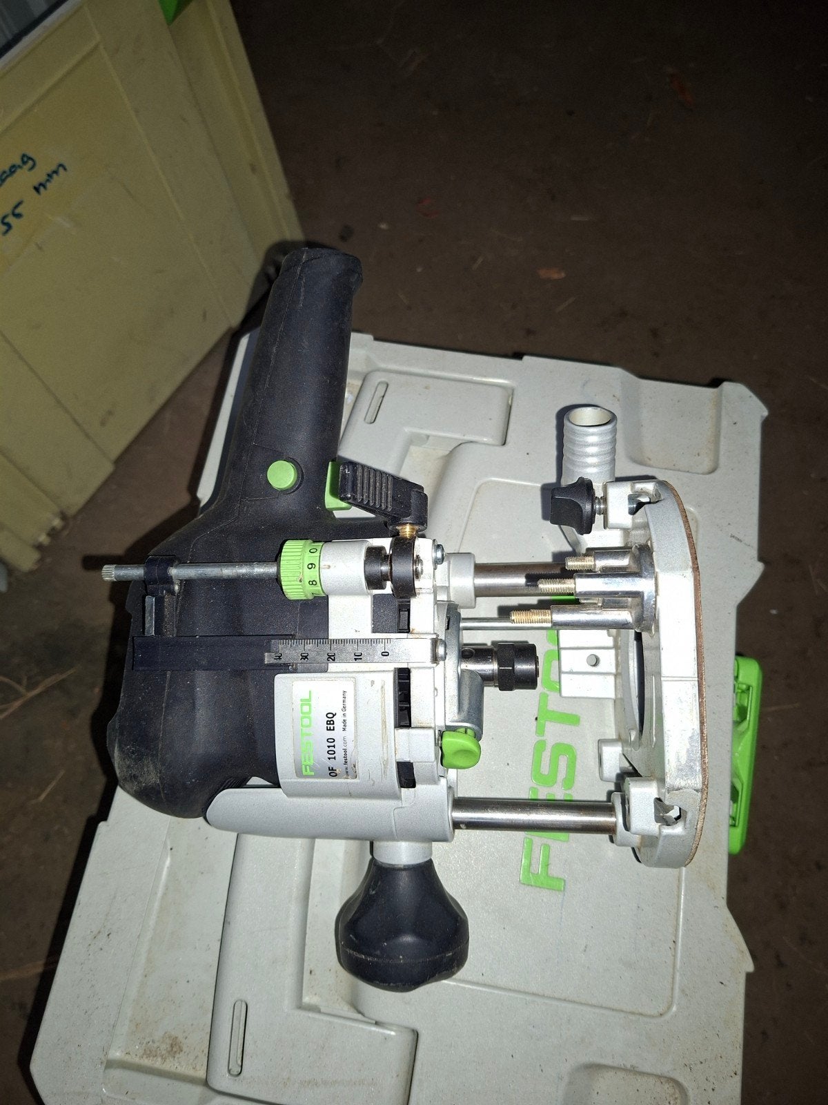 festool bovenfrees met freesjes&systainers, Ophalen, Elektrisch, Bovenfrees