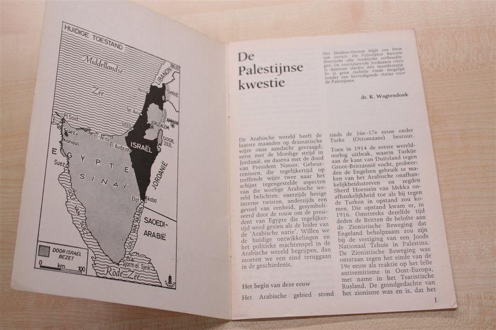 De Palestijnse kwestie [1970] — St. Ivio, Ophalen of Verzenden, Gelezen, Europa