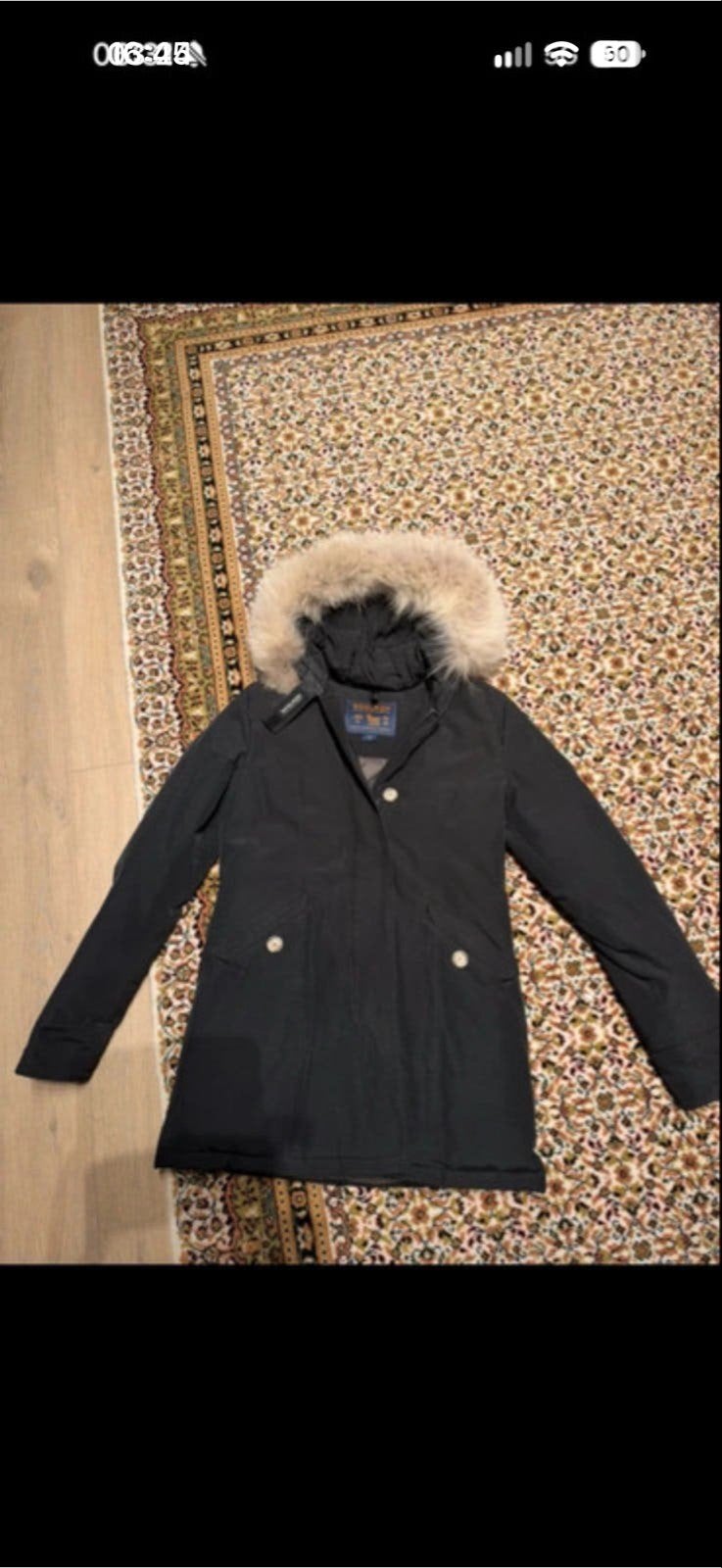 Woolrich Winterjas Maat M - Zo goed als nieuw, Ophalen of Verzenden, Zo goed als nieuw, Maat 38/40 (M), Zwart