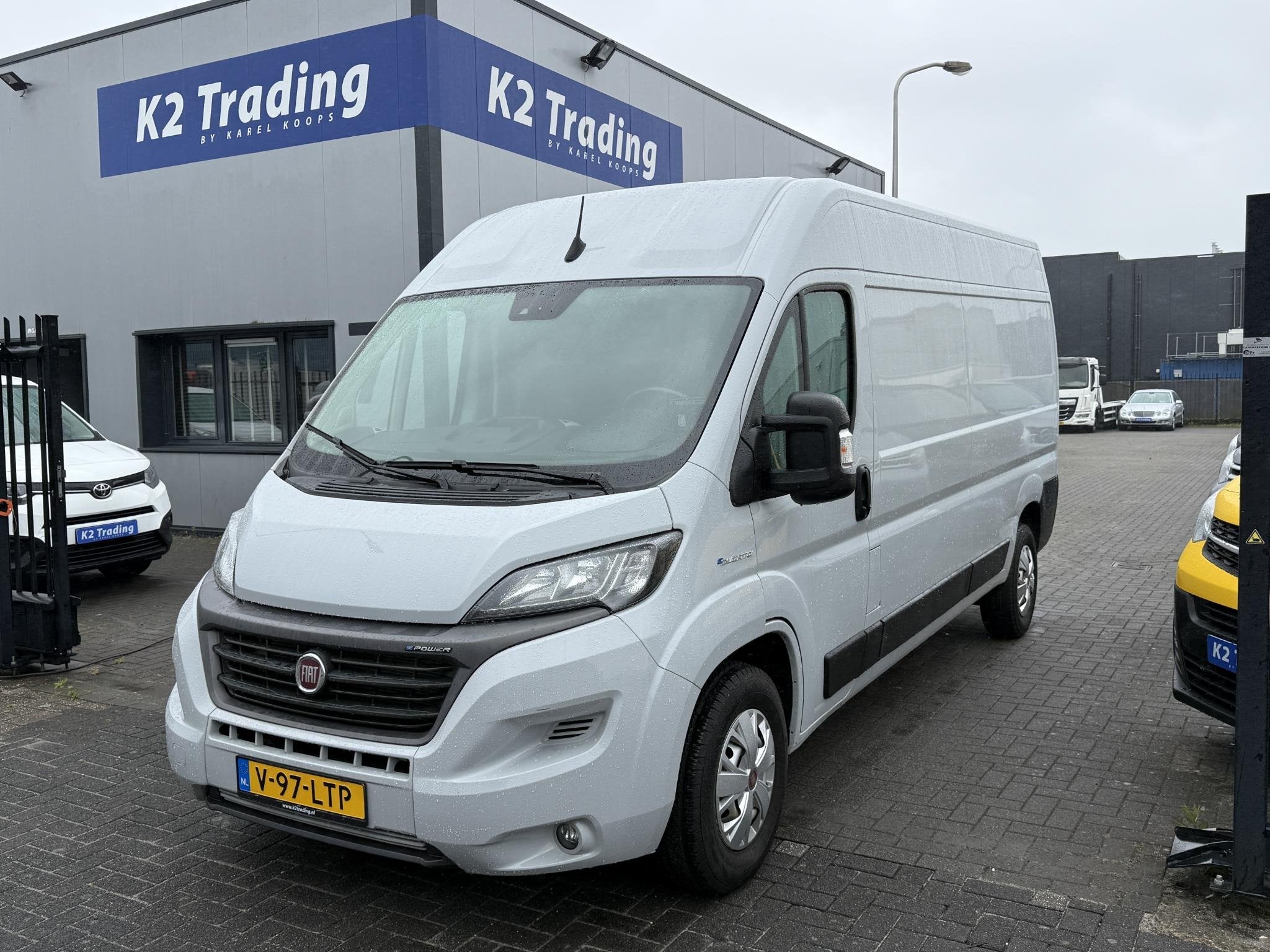 Fiat E-Ducato 3.5T L3H2 47 kWh SNELLAAD MOGELIJKHEID!, Stof, Gebruikt, Parkeersensor, 122 pk