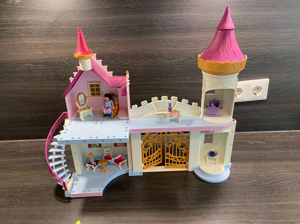 Playmobil prinsessen kasteel paleis, Ophalen of Verzenden, Gebruikt