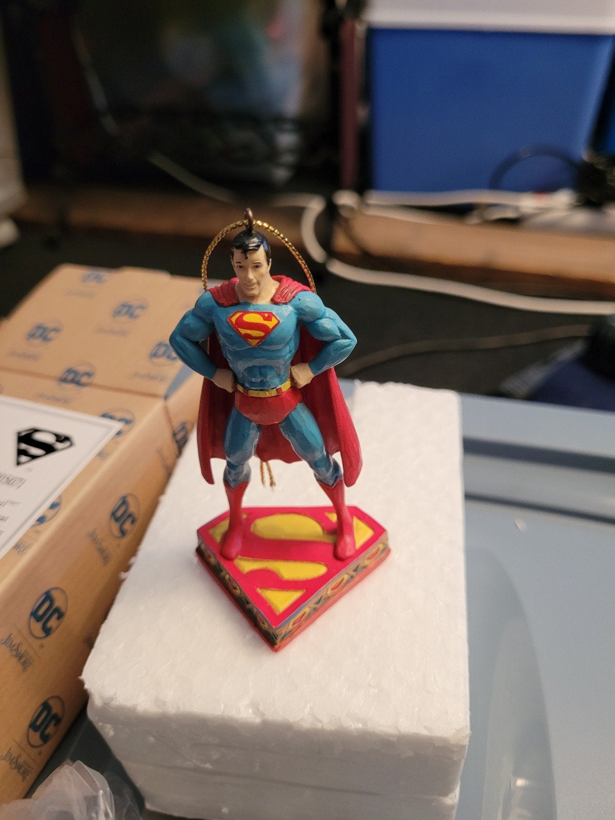 Nieuwe superman dc commics ornament jim shore, Ophalen of Verzenden, Nieuw, Dier