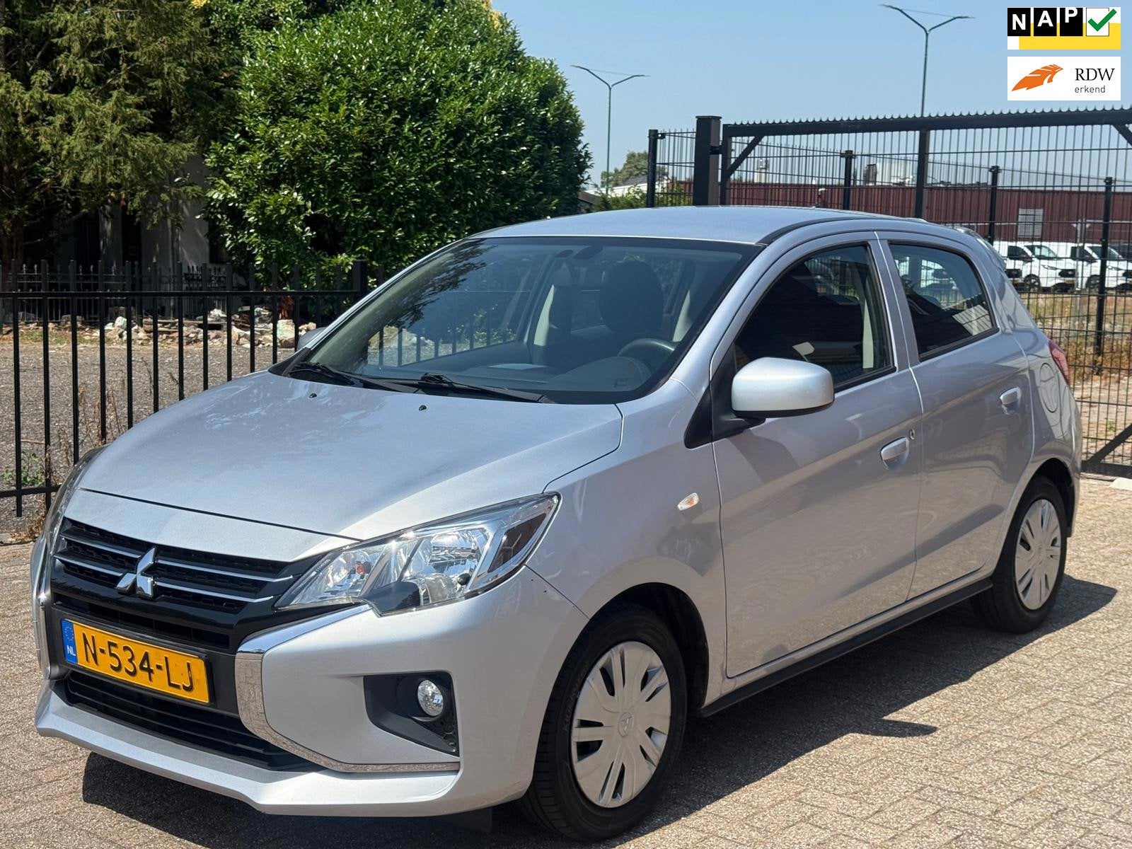 Mitsubishi Space Star 1.2 Cool+ Dealer onderhouden DAB+, Auto's, Voorwielaandrijving, Start-stop-systeem, Gebruikt, 850 kg