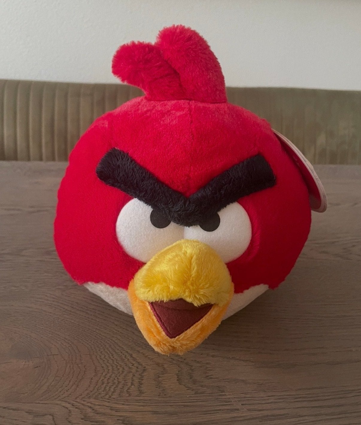 Angry Birds Red Pluche Knuffel - Zo goed als nieuw, Overige merken, Overige typen, Nieuw, Ophalen of Verzenden