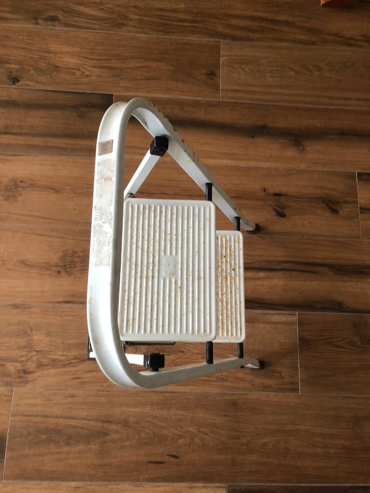 Opvouwbaar trapje met 2 treden, Ophalen, Gebruikt, Trap, Opvouwbaar of Inschuifbaar