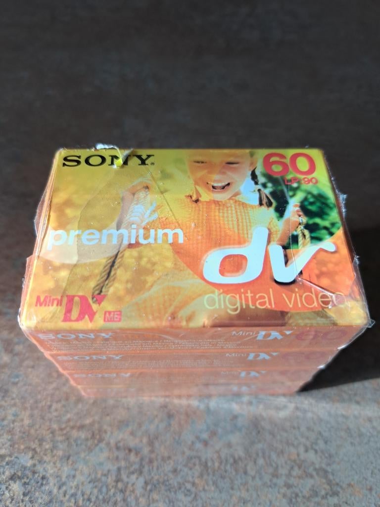 Sony digitale camera casette, Mini dv, 20x of meer, Nieuw, Ophalen of Verzenden