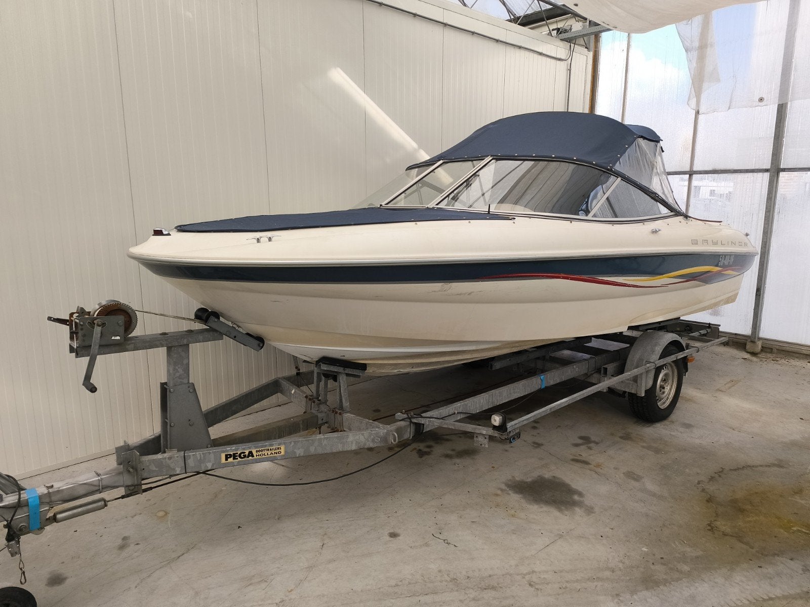 Bayliner 195 Capri met trailer, Ophalen, Gebruikt, Motor en Techniek