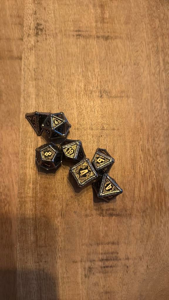 Metalen Premium Dice (zie omschrijving), Een of twee spelers, Ophalen of Verzenden, Nieuw