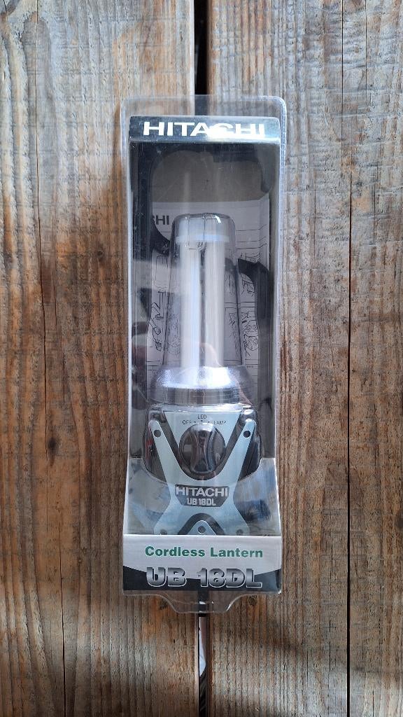 Hitachi hikoki UB18DL 18v Acculamp accu lamp bouwlamp, Huis en Inrichting, ., Nieuw, Ophalen of Verzenden, .