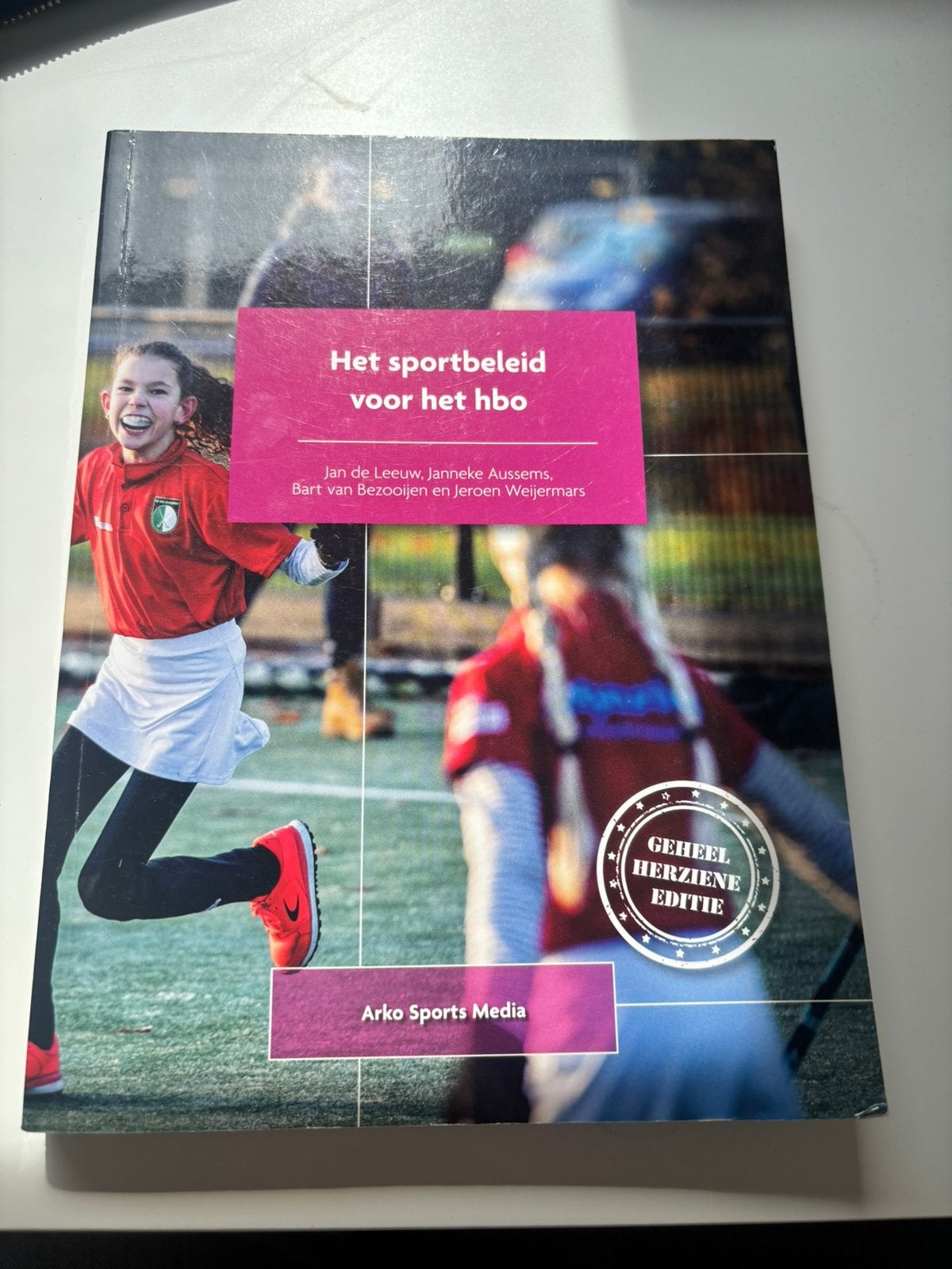 Jan de Leeuw - Het sportbeleid voor het hbo, Boeken, Zo goed als nieuw, Balsport, Jan de Leeuw; Janneke Aussems; Bart van Bezooijen; Jeroen Wei...