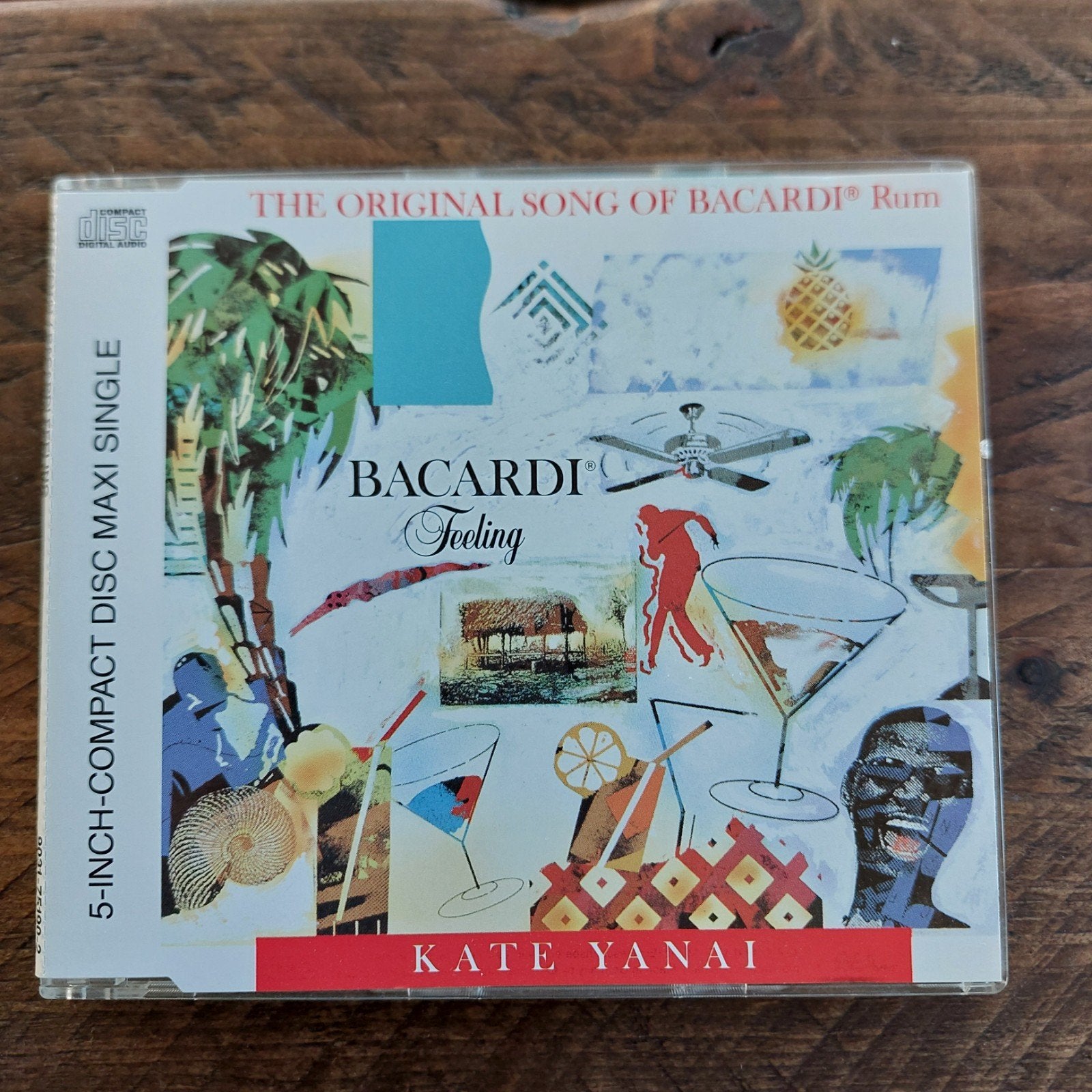 CD single Kate Yanai: Bacardi Feeling, Cd's en Dvd's, Ophalen of Verzenden, Zo goed als nieuw, Reggae en Ska