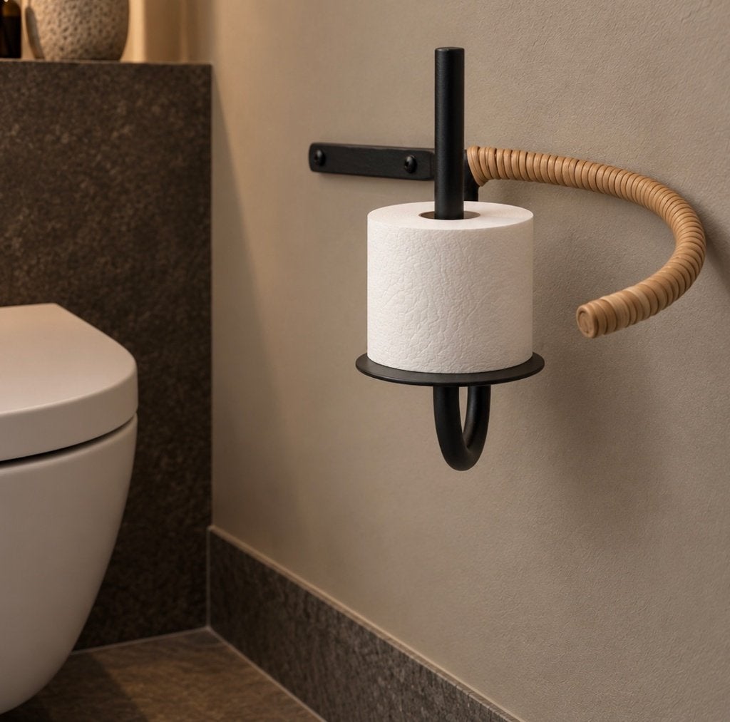 House Doctor toiletrolhouder Orbit nieuw twv € 32,00, Huis en Inrichting, Zwart, Nieuw, Ophalen of Verzenden, Info@housedoctor.nl