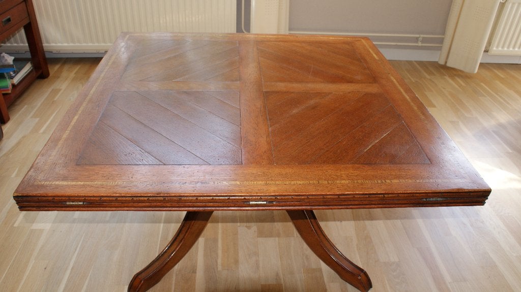 salontafel engelse stijl  Royal Antique Collection, Huis en Inrichting, Ophalen, Gebruikt, 100 tot 150 cm, Eikenhout