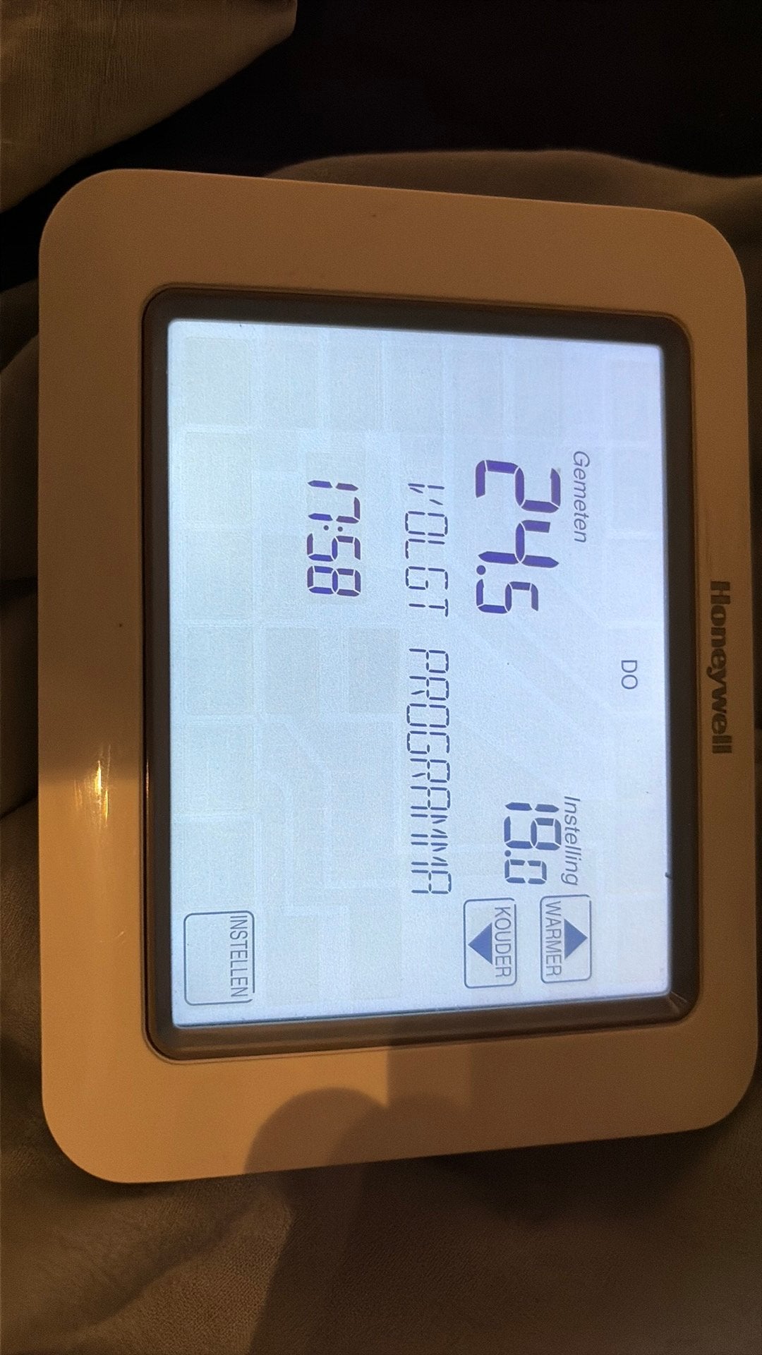 Honeywell chronotherm, Doe-het-zelf en Verbouw, Thermostaten, Ophalen, Zo goed als nieuw
