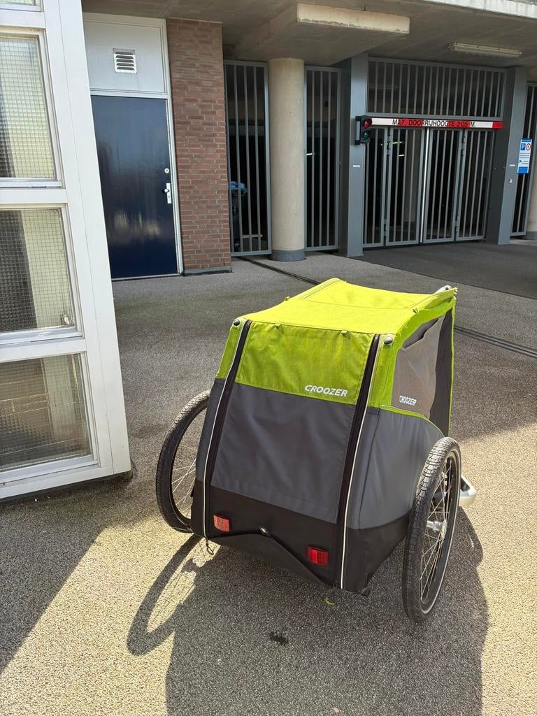 Hondenfietskar Croozer XL, Fietsen en Brommers, Ophalen of Verzenden, Zo goed als nieuw, Hondenkar, Vering