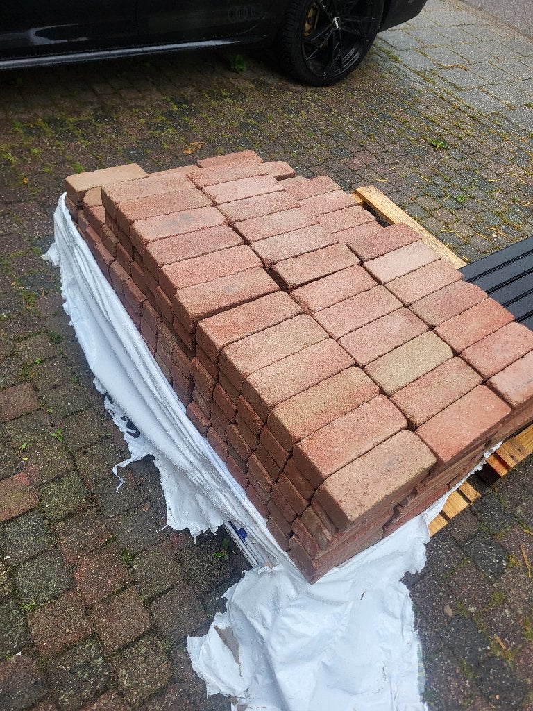 Getrommelde waaltjes, Ophalen, Klinkers, Nieuw, 5 tot 10 m²