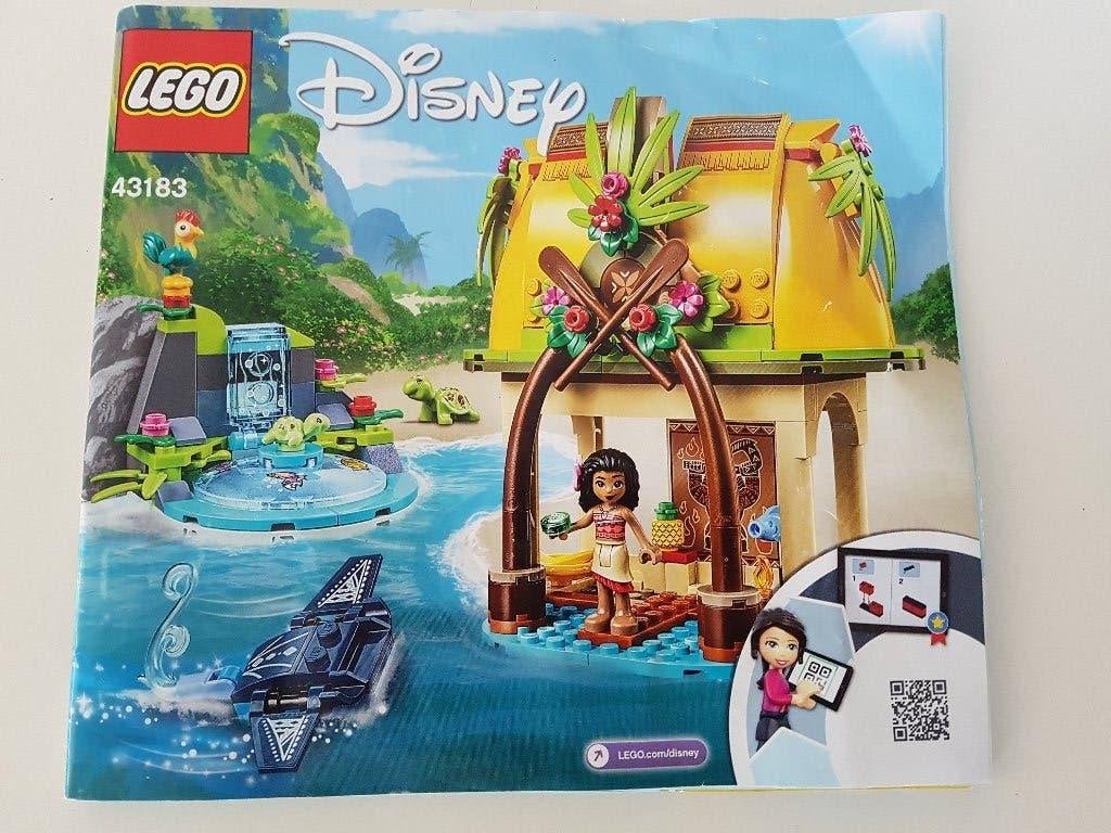 Lego Disney Princess 43183 Vaiana's Eilandhuis, Lego, Ophalen of Verzenden, Zo goed als nieuw, Complete set