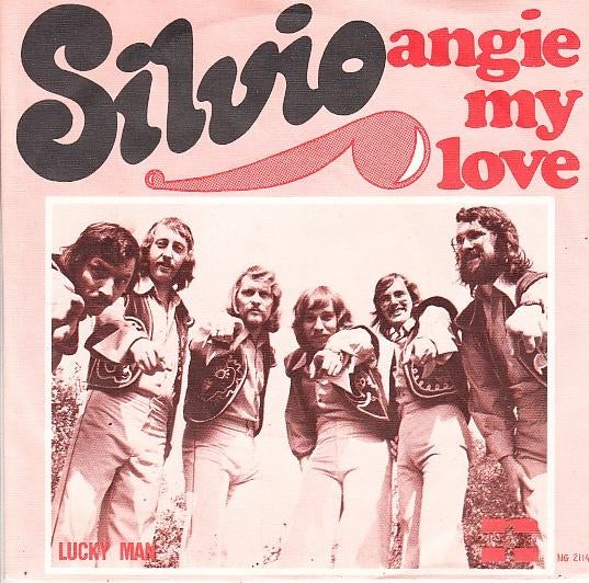 silvio - angie my love ( nlpop/piraat /1976), 7 inch, Single, Ophalen of Verzenden, Zo goed als nieuw