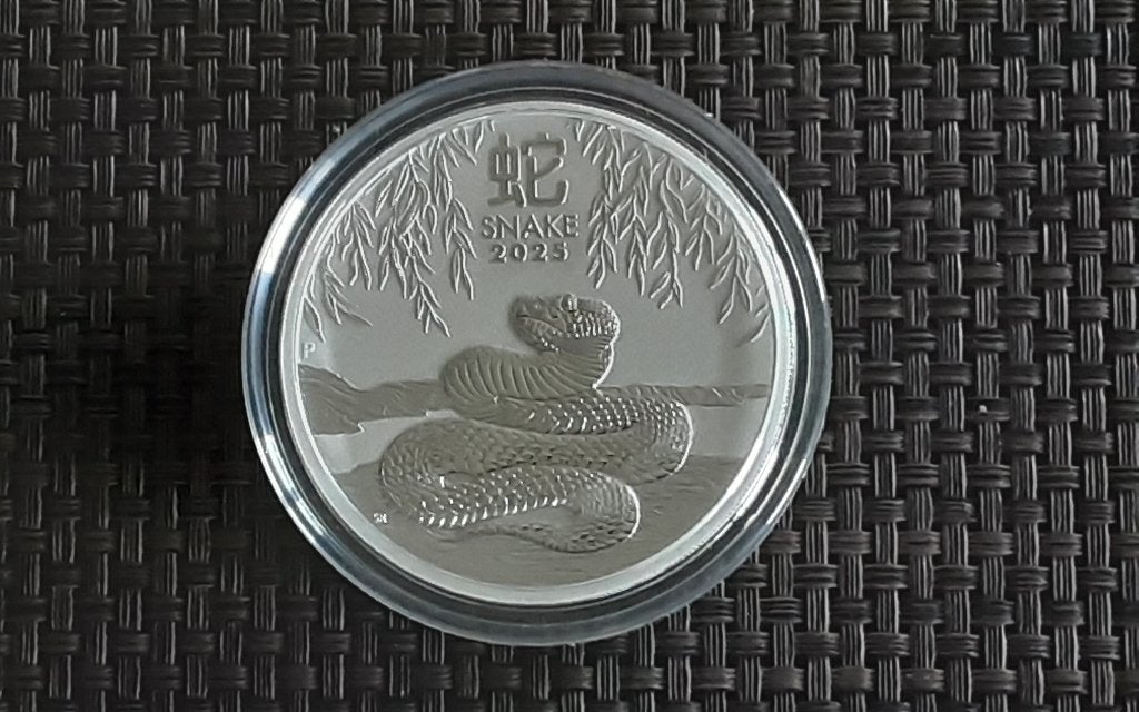 Zilveren LUNAR III 2025 (5 oz), Ophalen of Verzenden, Zilver