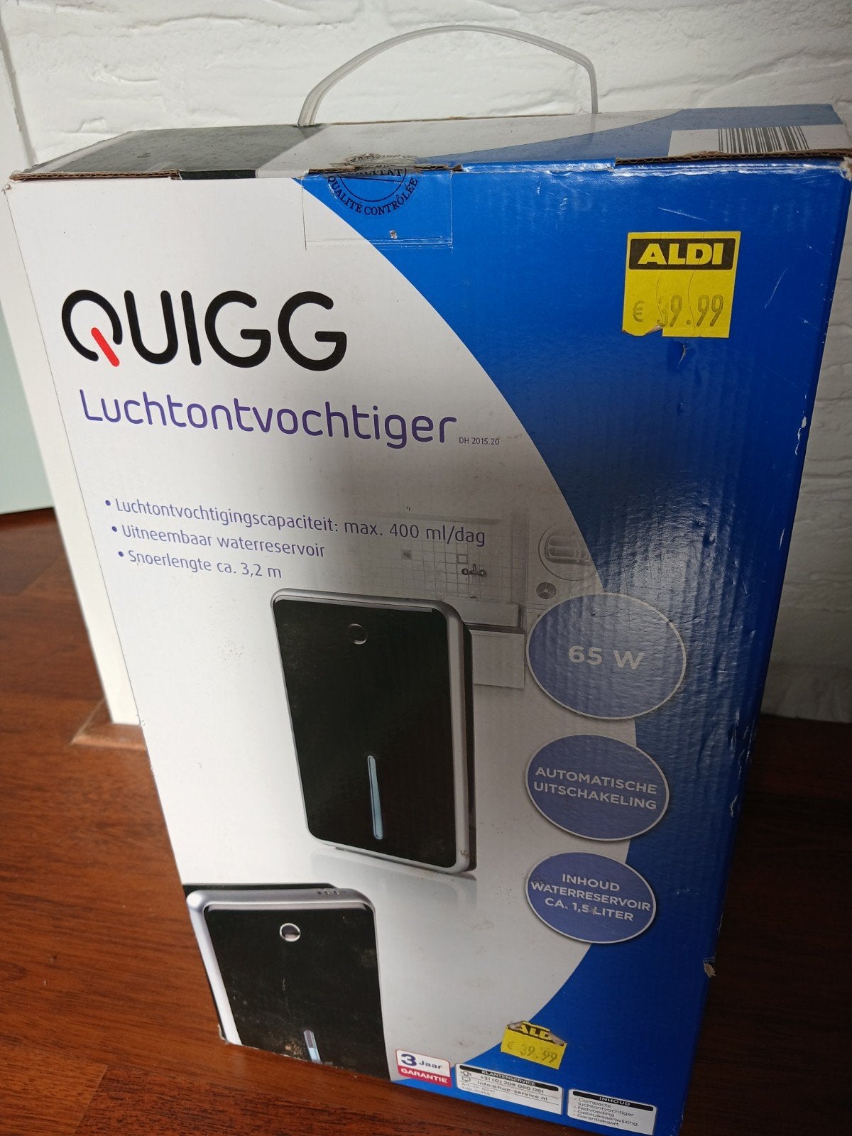 Luchtontvochtiger, Witgoed en Apparatuur, Luchtbehandelingsapparatuur, Ophalen, Nieuw, Luchtontvochter