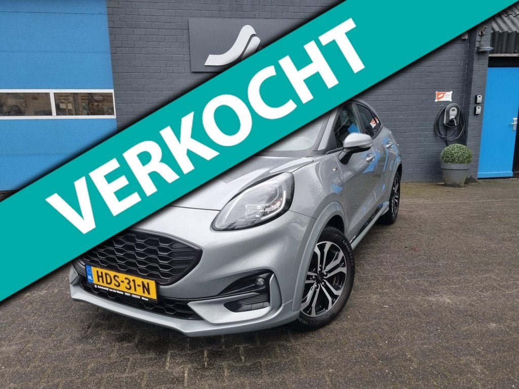Ford PUMA 1.0 EcoBoost Hybrid ST-Line X, Auto's, Voorwielaandrijving, Overige carrosserieën, Bedrijf, Handgeschakeld