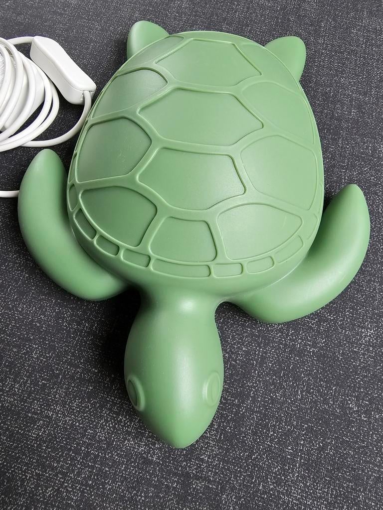 IKEA BLÅVINGAD Nachtlampje Schildpad Groen, Ophalen, Zo goed als nieuw