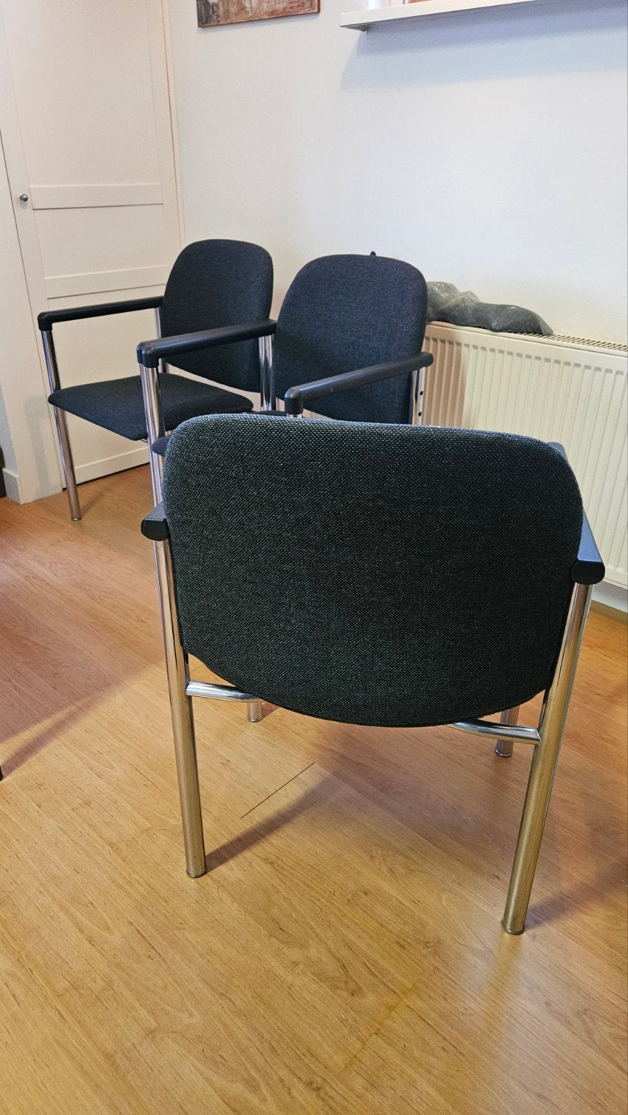 atelierstoelen, Ophalen of Verzenden, Zwart, Stof