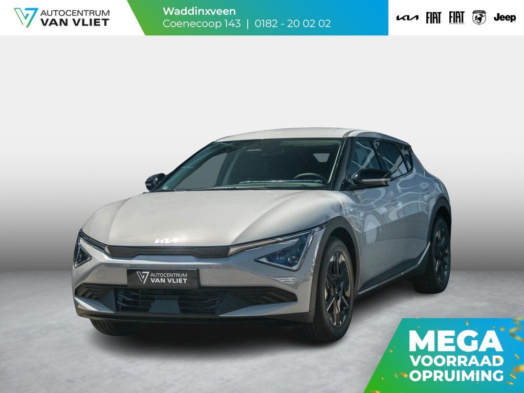 Kia EV6 Light Edition 63 kWh l Uit voorraad leverbaar l 17%, Auto's, Kia, Automaat, 63 kWh, Origineel Nederlands, Nieuw