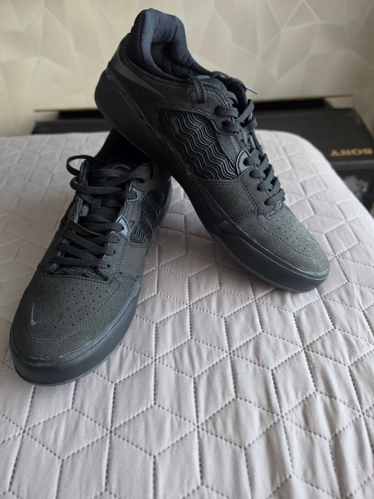 Nike SB Ishod Wair Skate Schoenen Zwart Maat 45, Nike SB, Zwart, Ophalen of Verzenden, Sneakers of Gympen