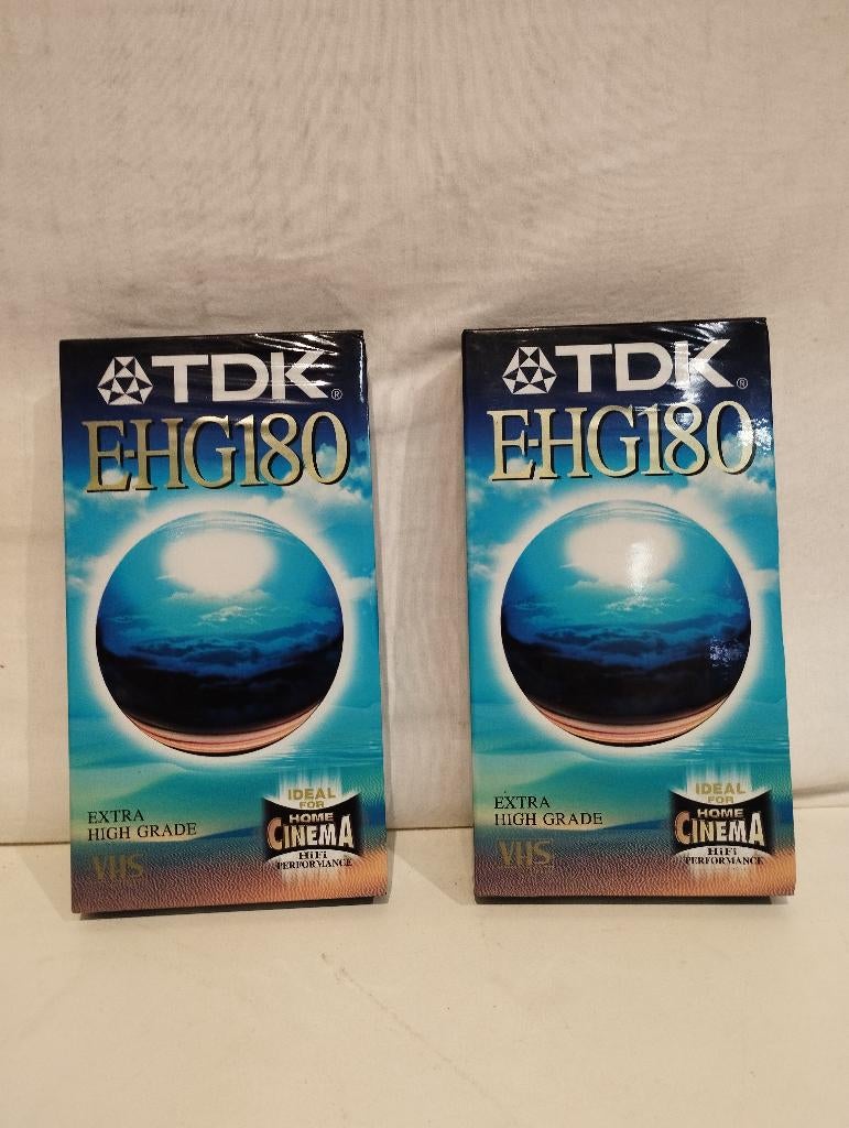 TDK EHG180 *, Cd's en Dvd's, Cassettebandjes, Overige genres, 2 t/m 25 bandjes, Ophalen of Verzenden