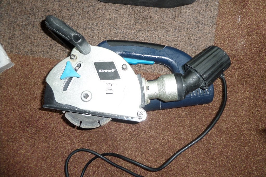 Sleuvenfrees - Muurfrees - Einhell TC-MA 1300 - 1320 Watt, Ophalen, Sleuvenfrees, Einhell, Zo goed als nieuw