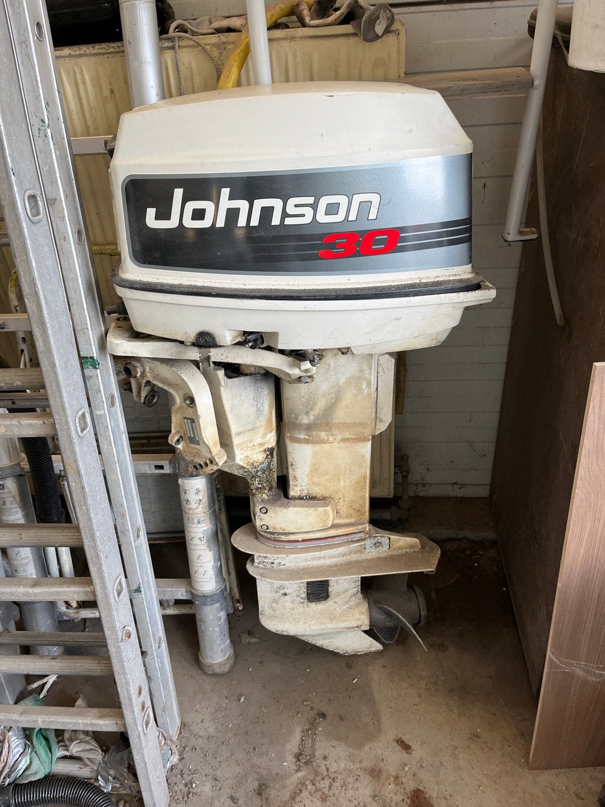 Johnson 30 PK Buitenboordmotor met afstandsbediening, Ophalen, 10 tot 30 pk, Gebruikt, Met afstandsbediening