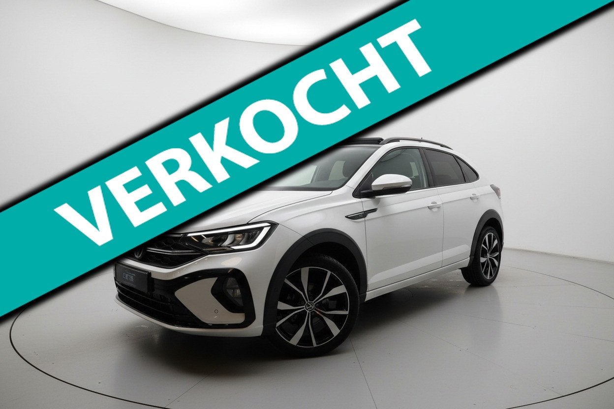 Volkswagen Taigo 1.0 TSI 2x R LINE PANO VIRTUAL CAM ACC, Gebruikt, Zwart, Wit, Origineel Nederlands