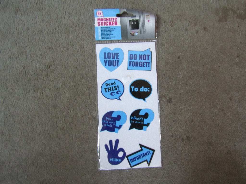 Magneet stickers NIEUW en GESEALD, Ophalen of Verzenden, Nieuw, Overige typen