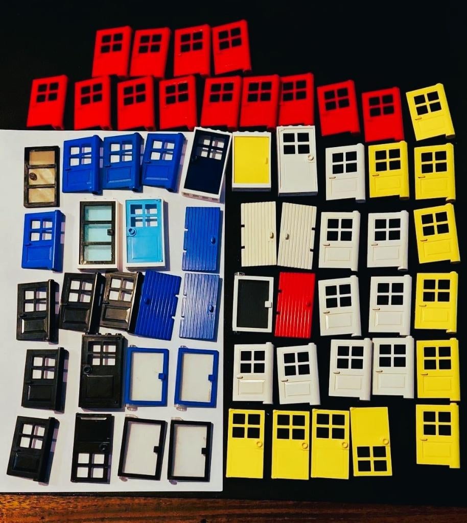 Verschillende Lego deuren, Overige thema's, Lego, Accessoire, Ophalen of Verzenden