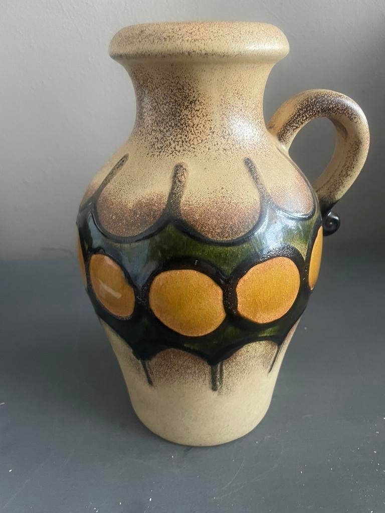 West Germany, Huis en Inrichting, Woonaccessoires | Vazen, Overige kleuren, Aardewerk of Porselein, Ophalen of Verzenden, Zo goed als nieuw