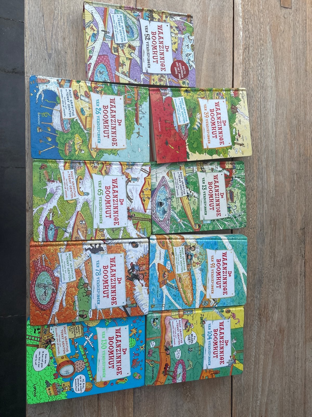 De Waanzinnige Boomhut serie - 9 boeken, Boeken, Ophalen of Verzenden, Gelezen, Fictie algemeen