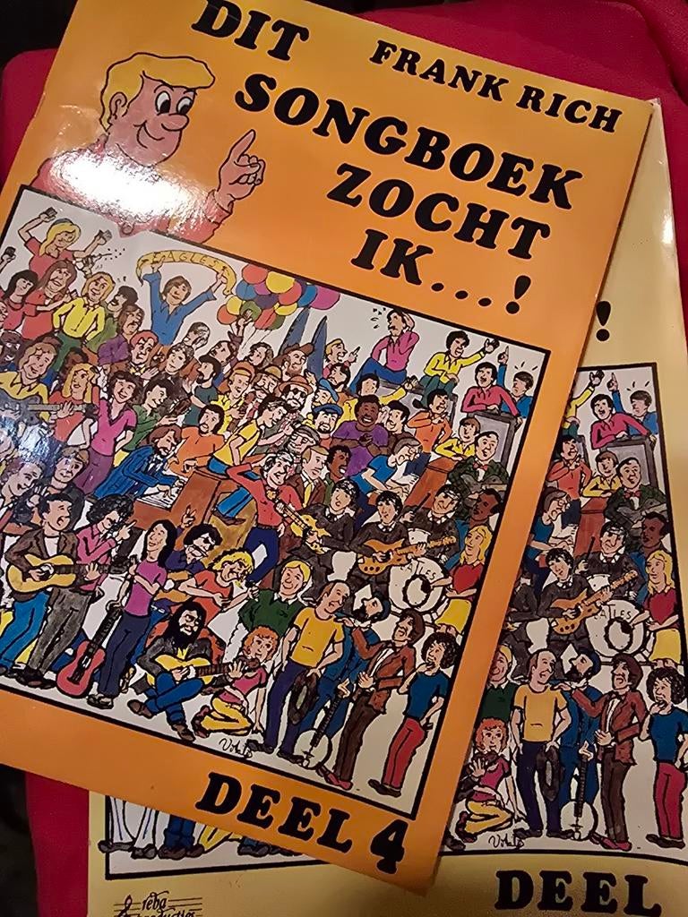 Dit Songboek Zoek Ik...! Deel 4 - Frank Rich, Ophalen of Verzenden, Gelezen, Algemeen, Frank Rich